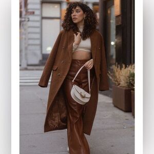 Double-Breasted Long Coat